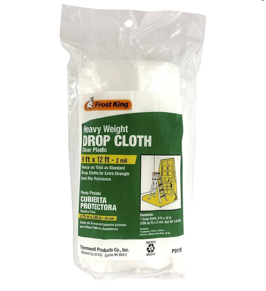 Frost king Drop Cloth 9x12 2MIL