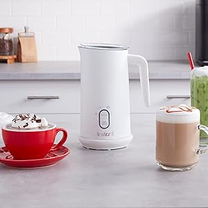 Instant Pot Instant Milk Frother, 4-in-1 Electric Milk Steamer