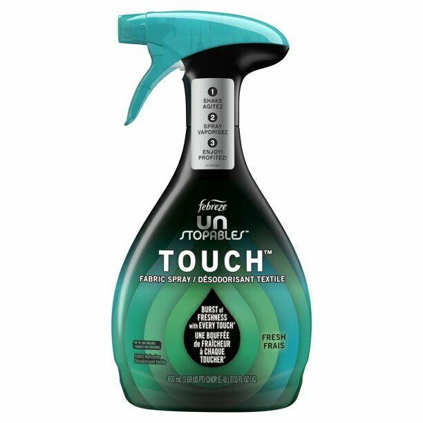 Febreze unstoppable fabric spray
