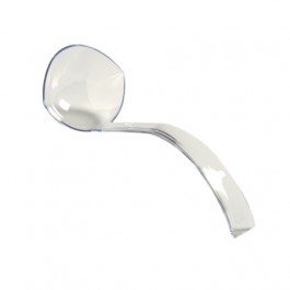 Plastic clear soup ladle