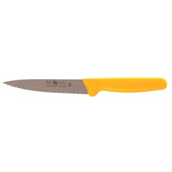 Icel knife Yellow serrated 6â€