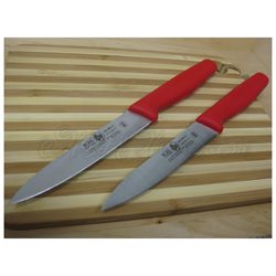 Red knife pointy