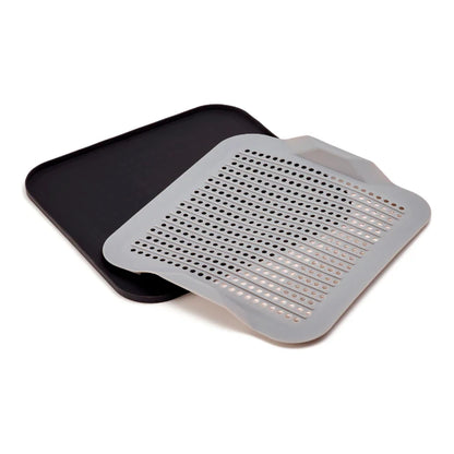 Gray 2-Piece Silicone Drying Mat