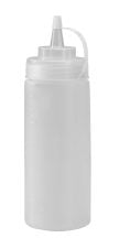 Plastic squeeze bottle 24oz ￼