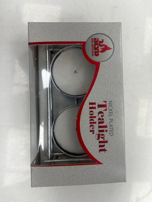 Metal Tealight Holder 2pk