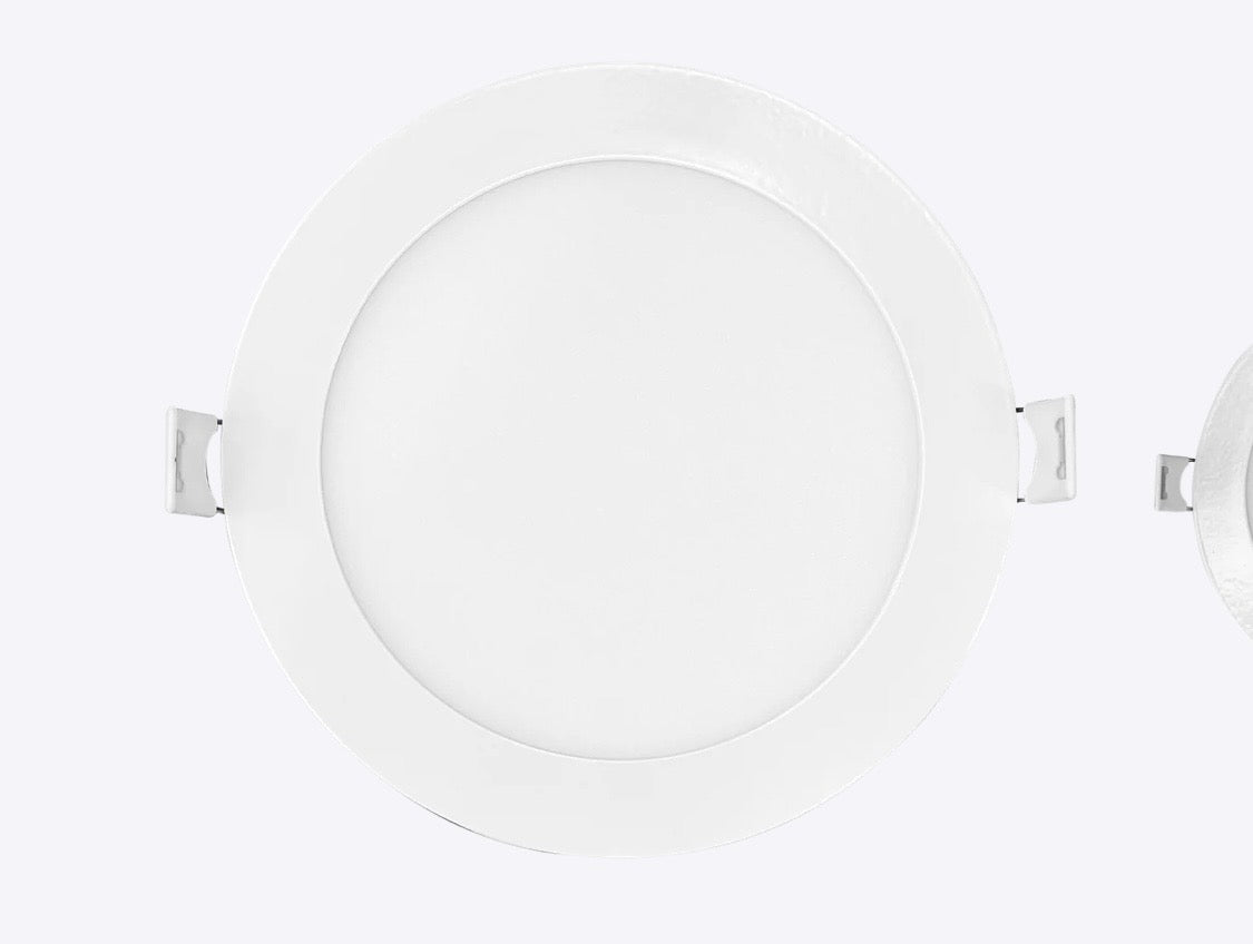Luxrite LR23749 5" MINI PANEL ROUND 5CCT SMOOTH CANLESS WAFER SPOTLIGHT