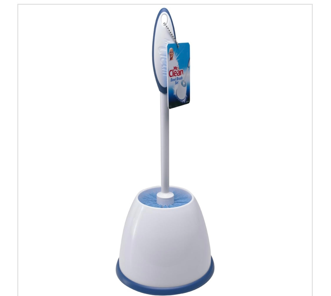BOWL BRUSH & CADDY SET- MR.CLEAN