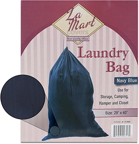 Laundry bag blue 29 x 40