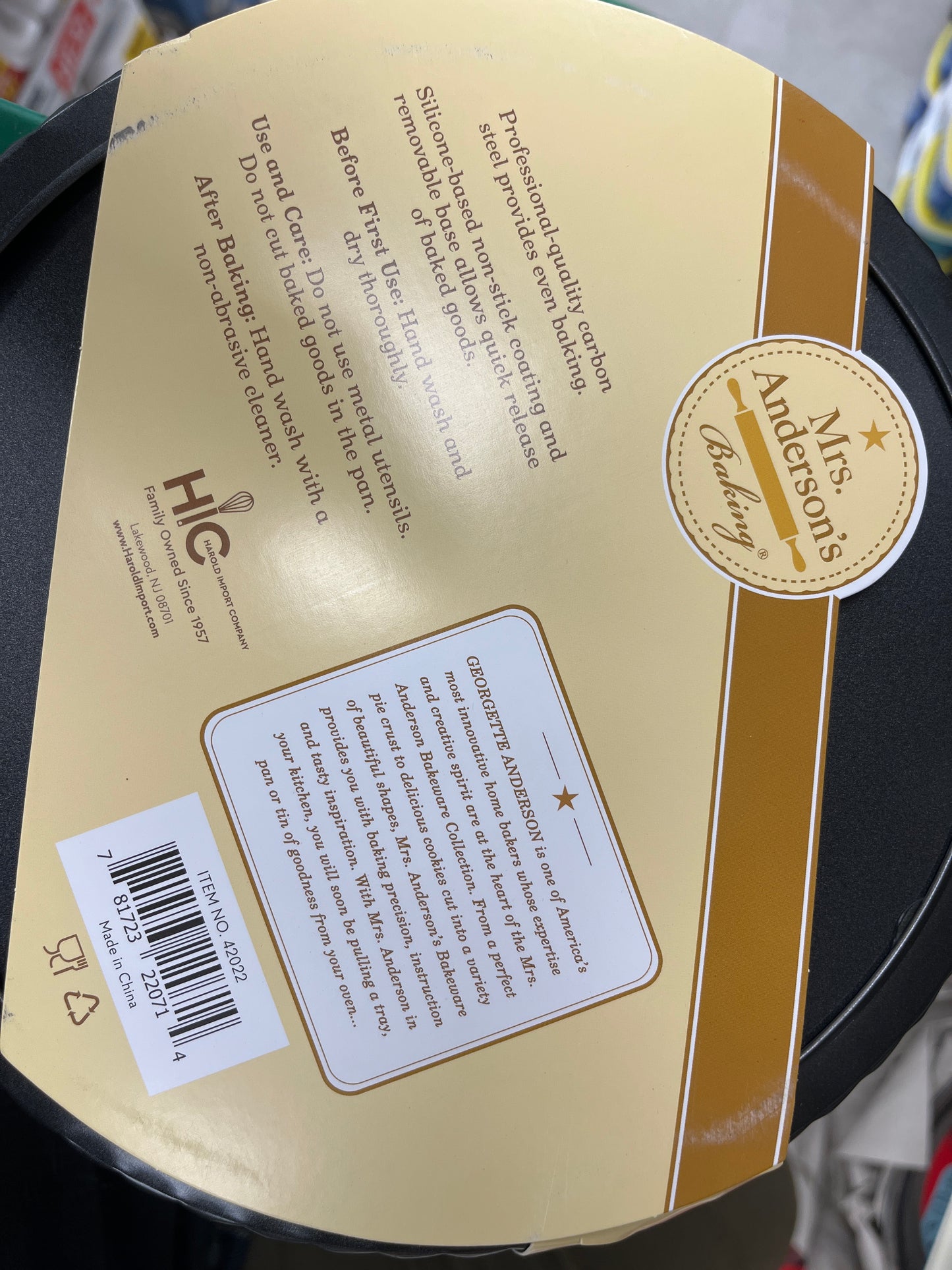 Mrs. Anderson’s baking 9-5" Quiche Pan