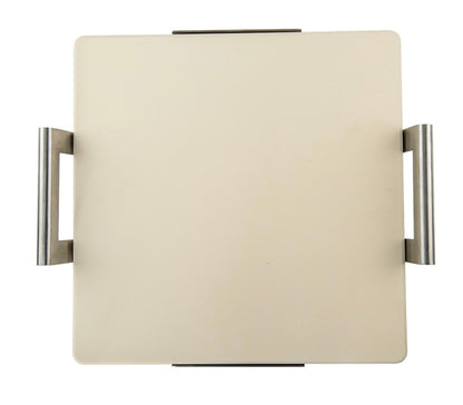 Deluxe Square Pizza Stone with Rack