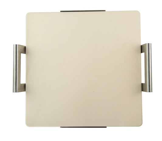 Deluxe Square Pizza Stone with Rack