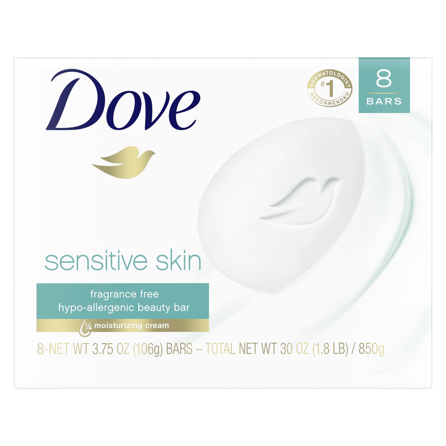 Dove 8Bars Sentive Skin