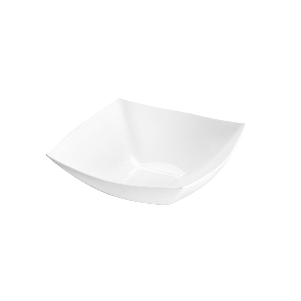 Square Fancy White 8oz Serving Bowl