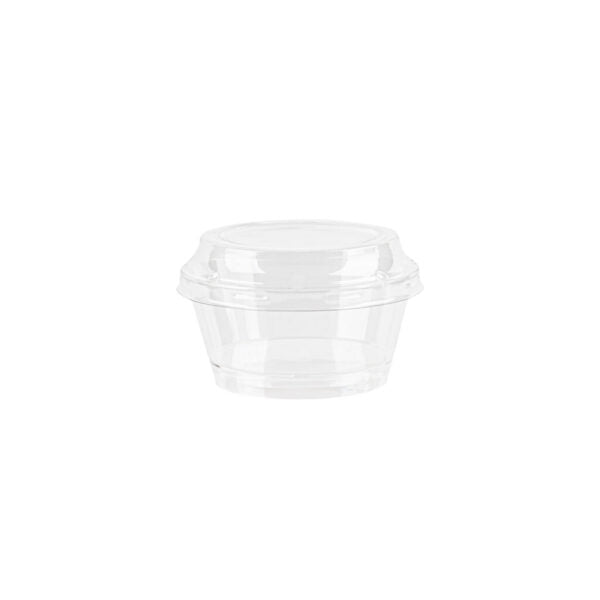 Petiteware Round 4oz Bowls With Flat Lids