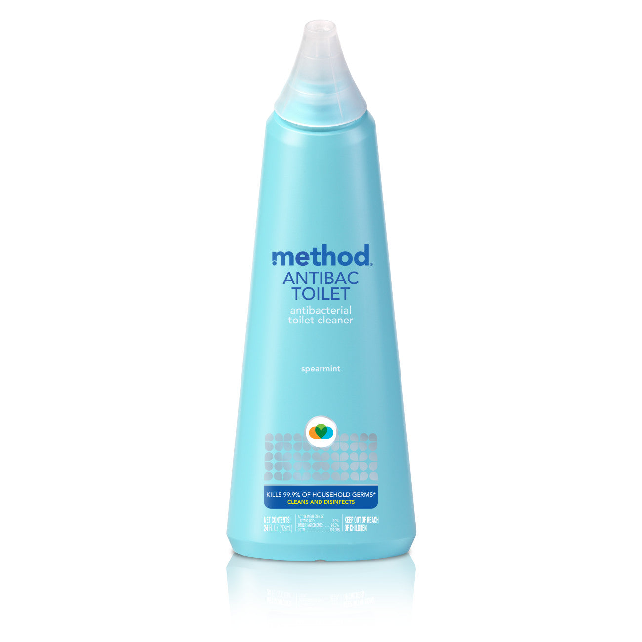 Method antibacterial toilet cleaner