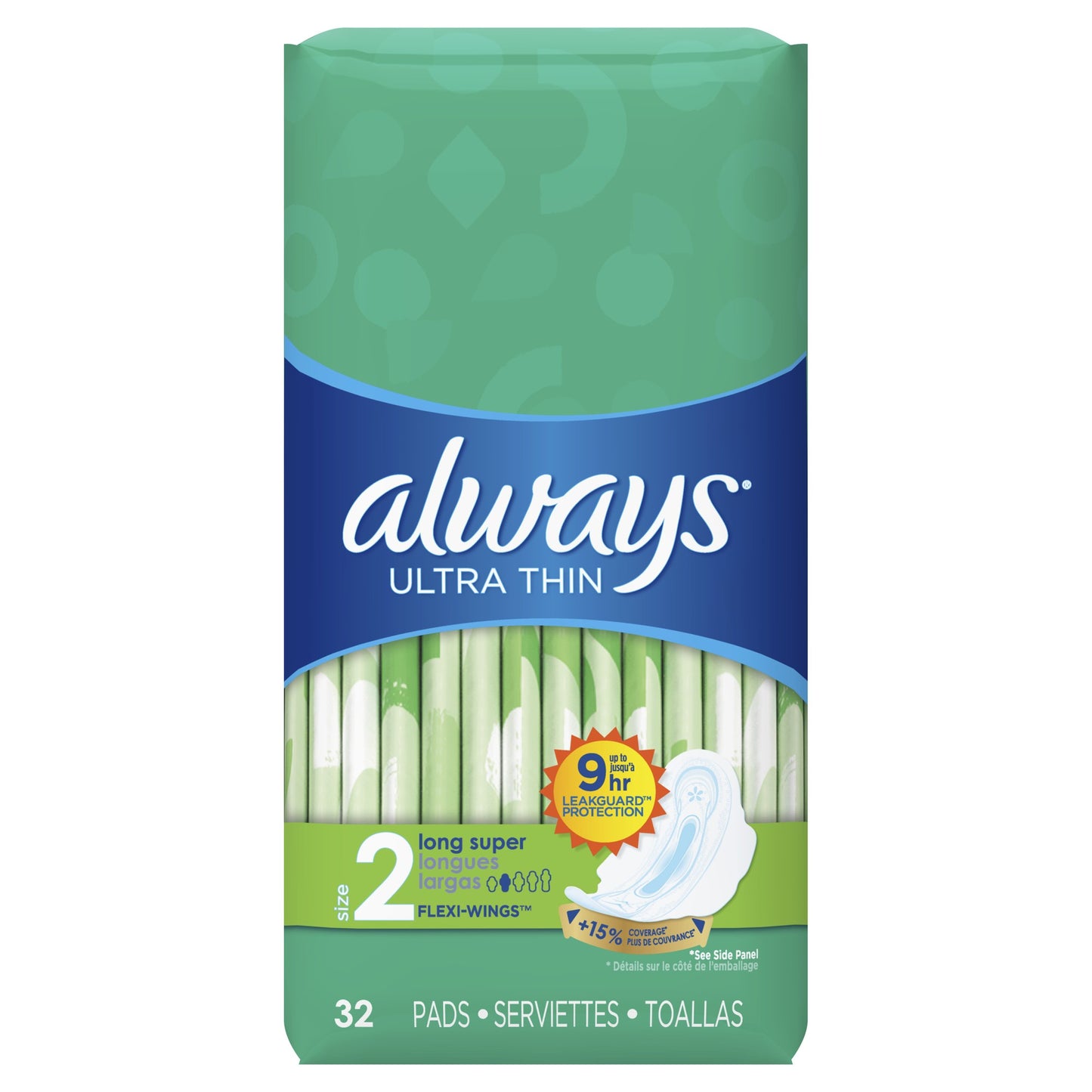Always ultra thin liners 32 pads
