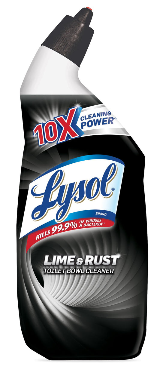 Lysol Toilet Bowl Power lime, and rust