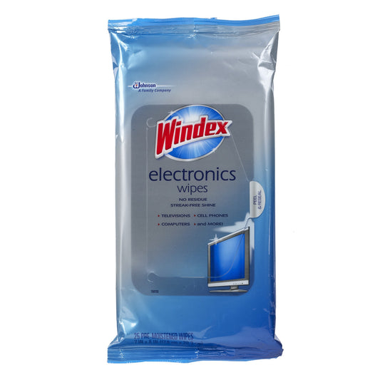 Windex Electronics Wipes 25pc