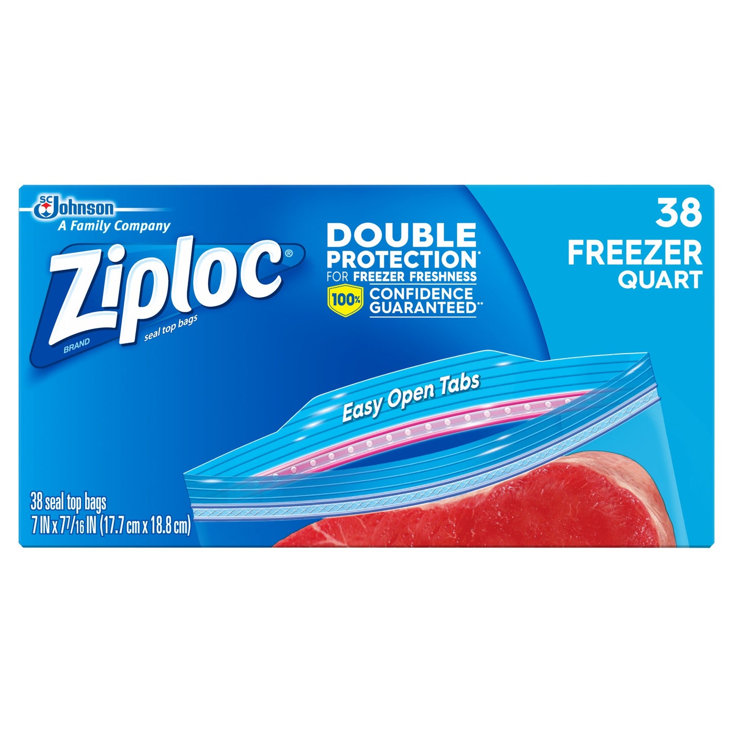 Ziploc Freezer QT38 bags