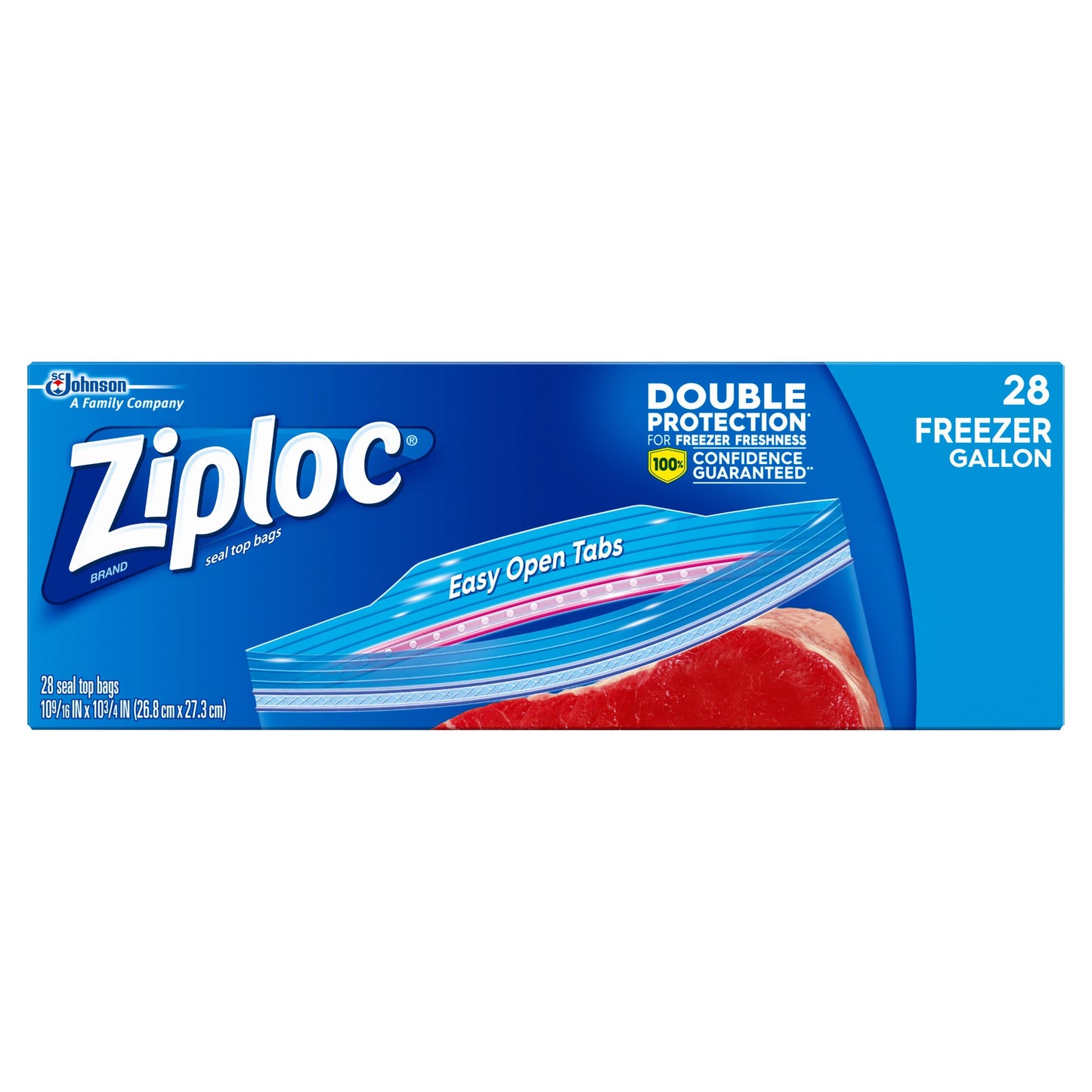 Ziploc Gallon Freezer bags 28 count