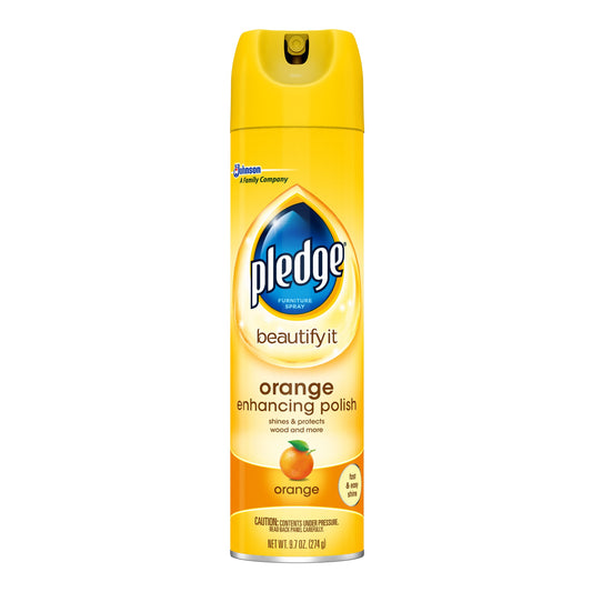 Pledge Orange Clean 9.7oz