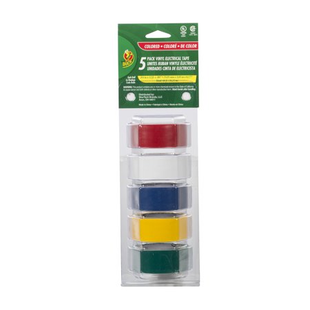 Duck Colored Electric Tape 5pc