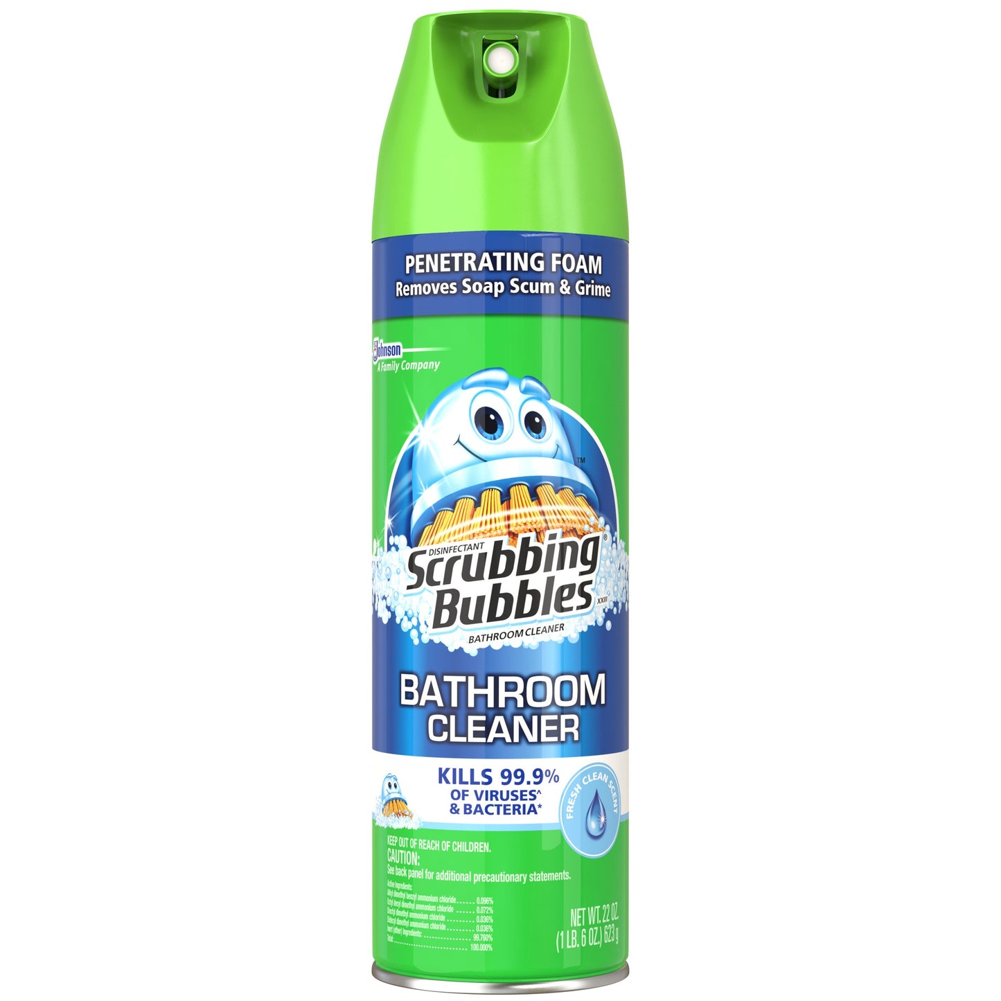 Scrubbing Bubbles Aerosol
