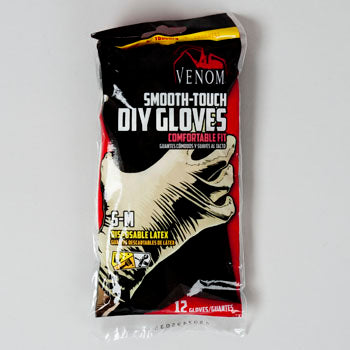 SML-MED 6pr. Latex gloves