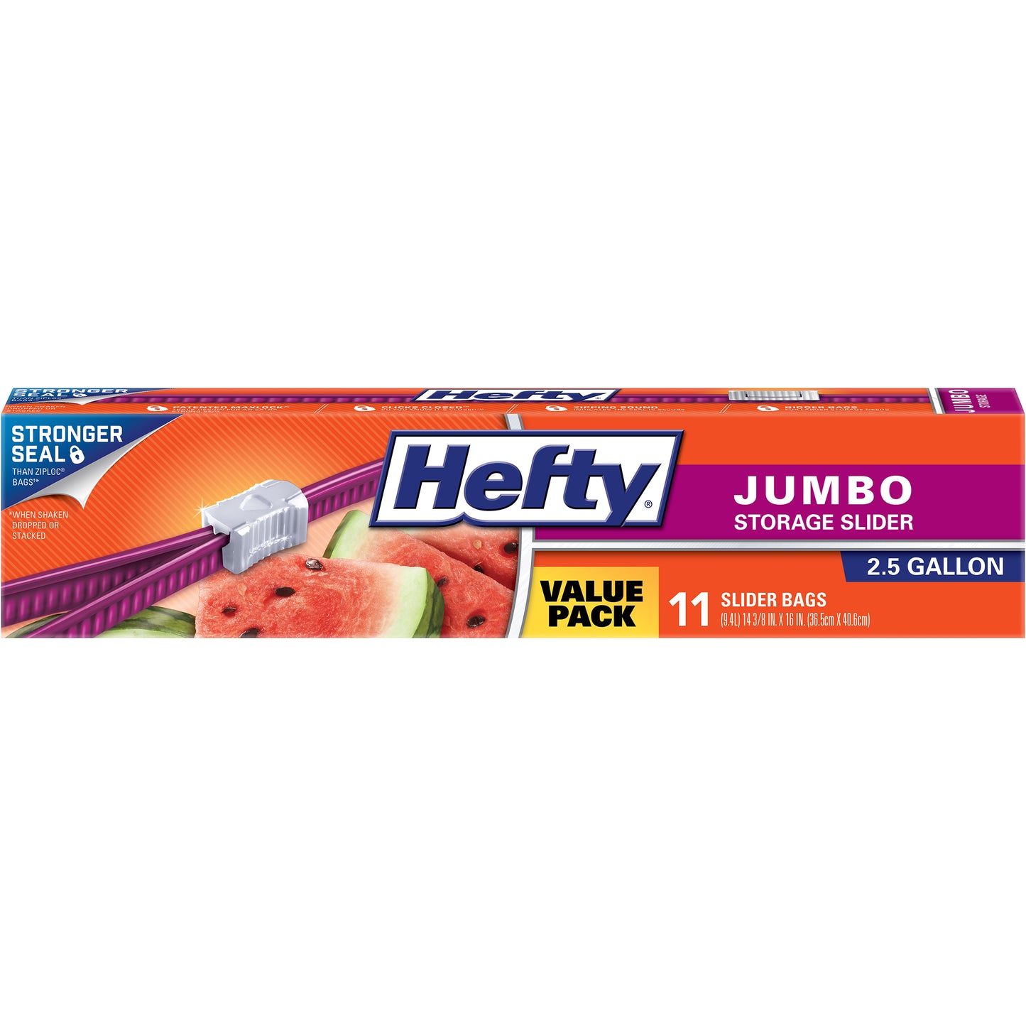 Hefty Jumbo Storage 2.5 Gal
