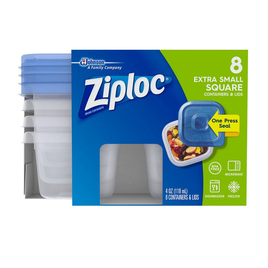 Ziploc Extra S/Sq 8pk