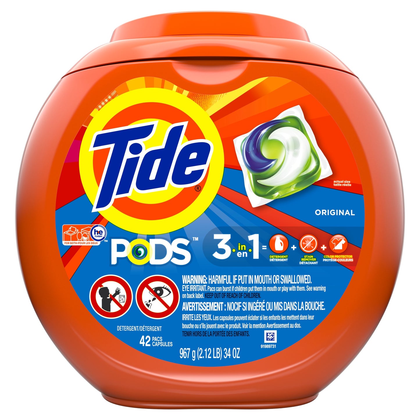 Tide pods 42 pacs