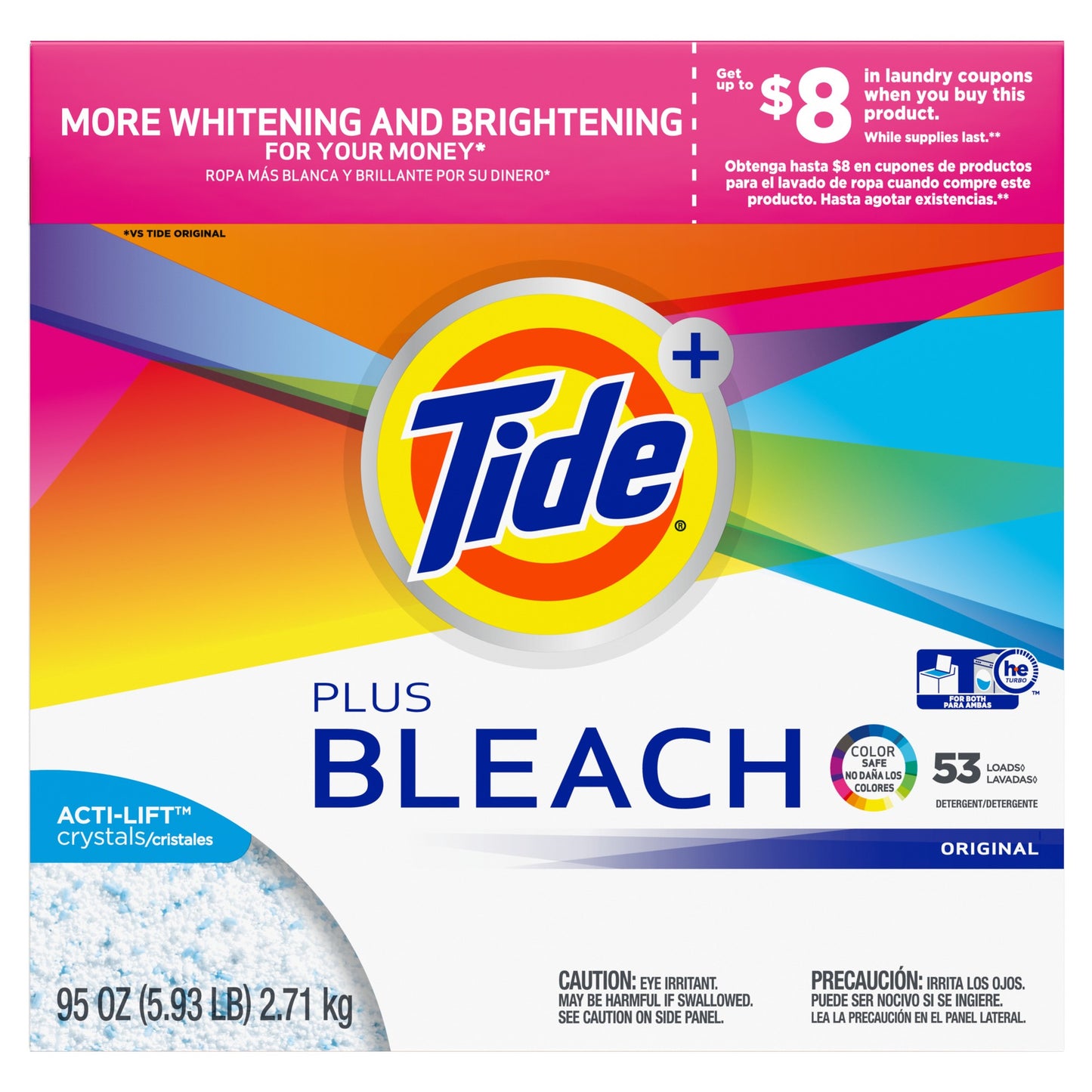 Tide Bleach HE Powder