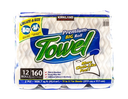 Kirkland premium paper towel