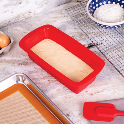 Mrs. Anderson's Baking Silicone Loaf Pan, 9.5in
