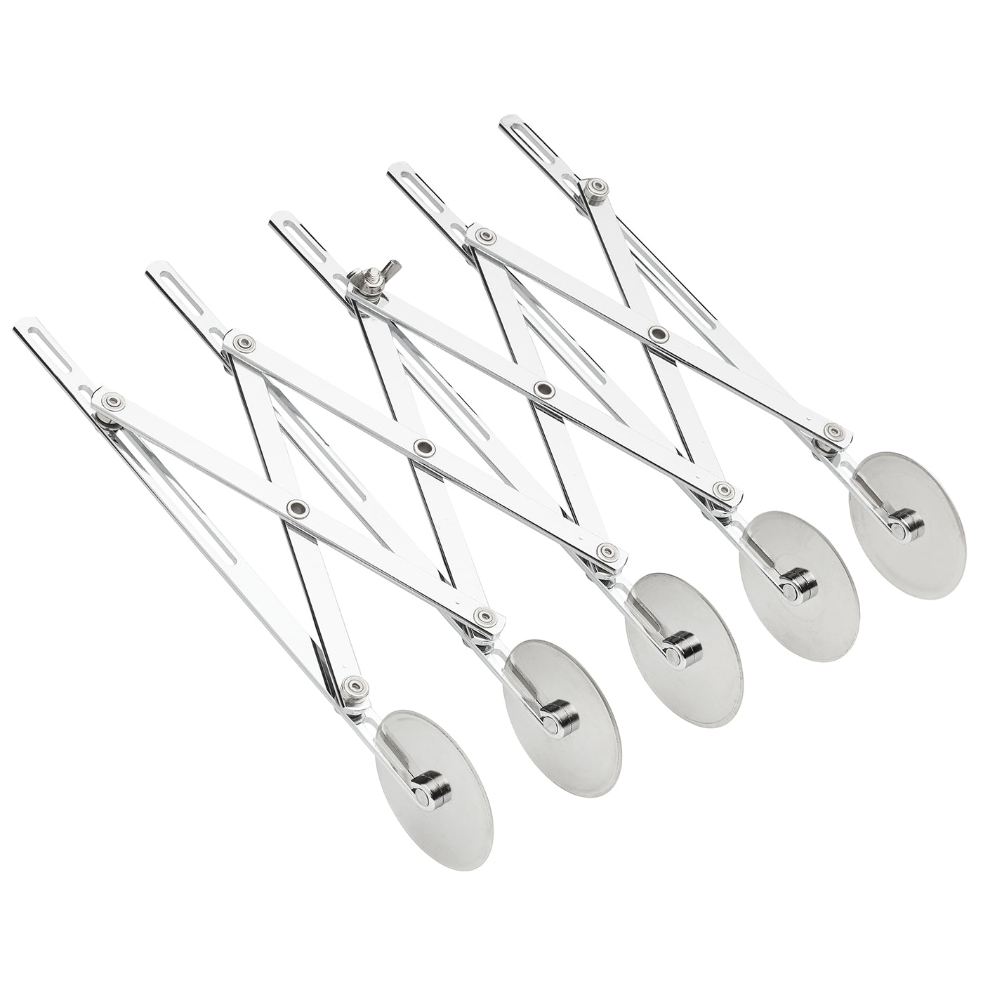 Expandable dough, cutter, stainless steel