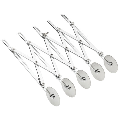 Expandable dough, cutter, stainless steel