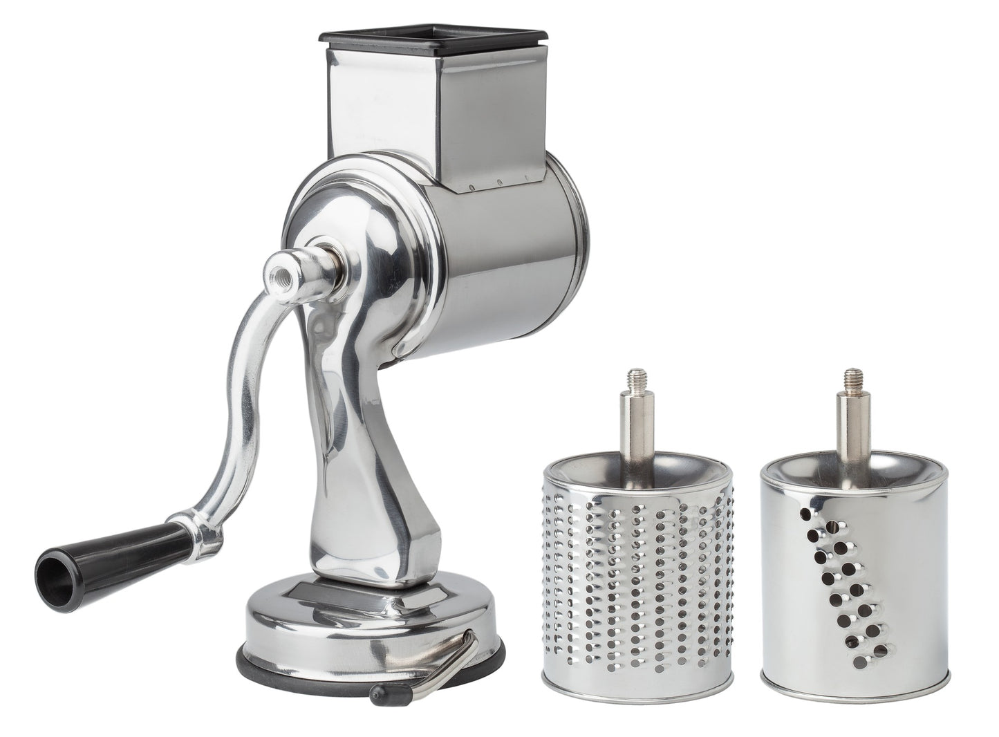 Suction base cheese, grater stainless steel