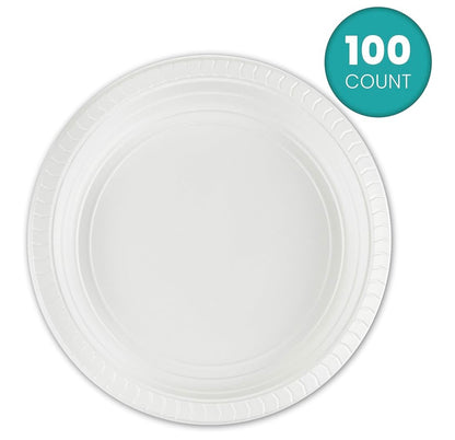 Plastic Plate 7” 100 pack
