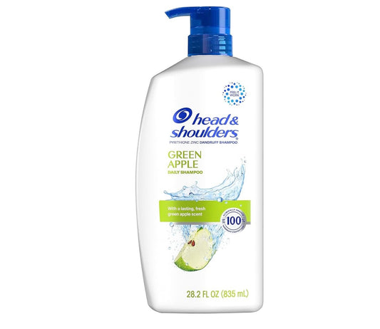 Head & shoulders shampoo green apple pump 28oz