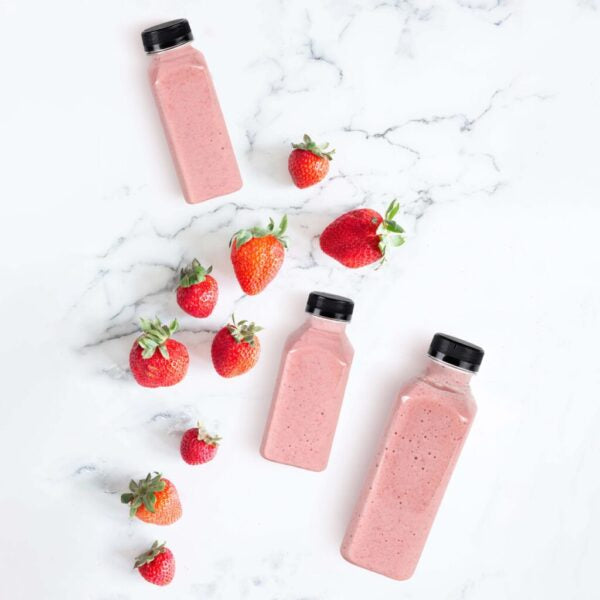 Plastic Bottles With Lids 12oz (7 Count)