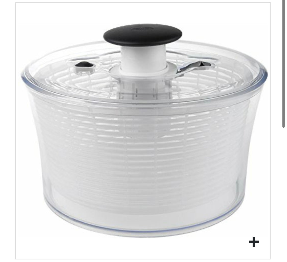 OXO SALAD SPINNER-LARGE SOFT WORKS
