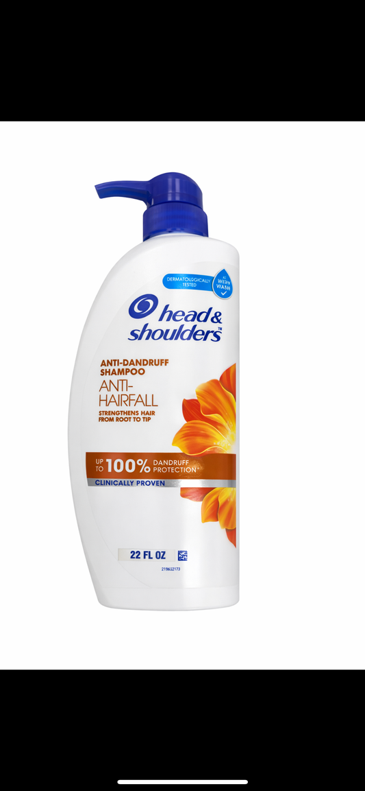 Head & shoulders anti hair fall 22oz