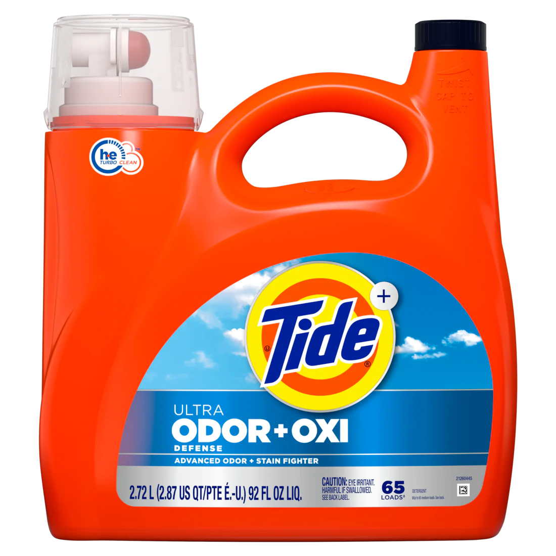 Tide Ultra liquid HE Odor+Oxi 65 Loads
