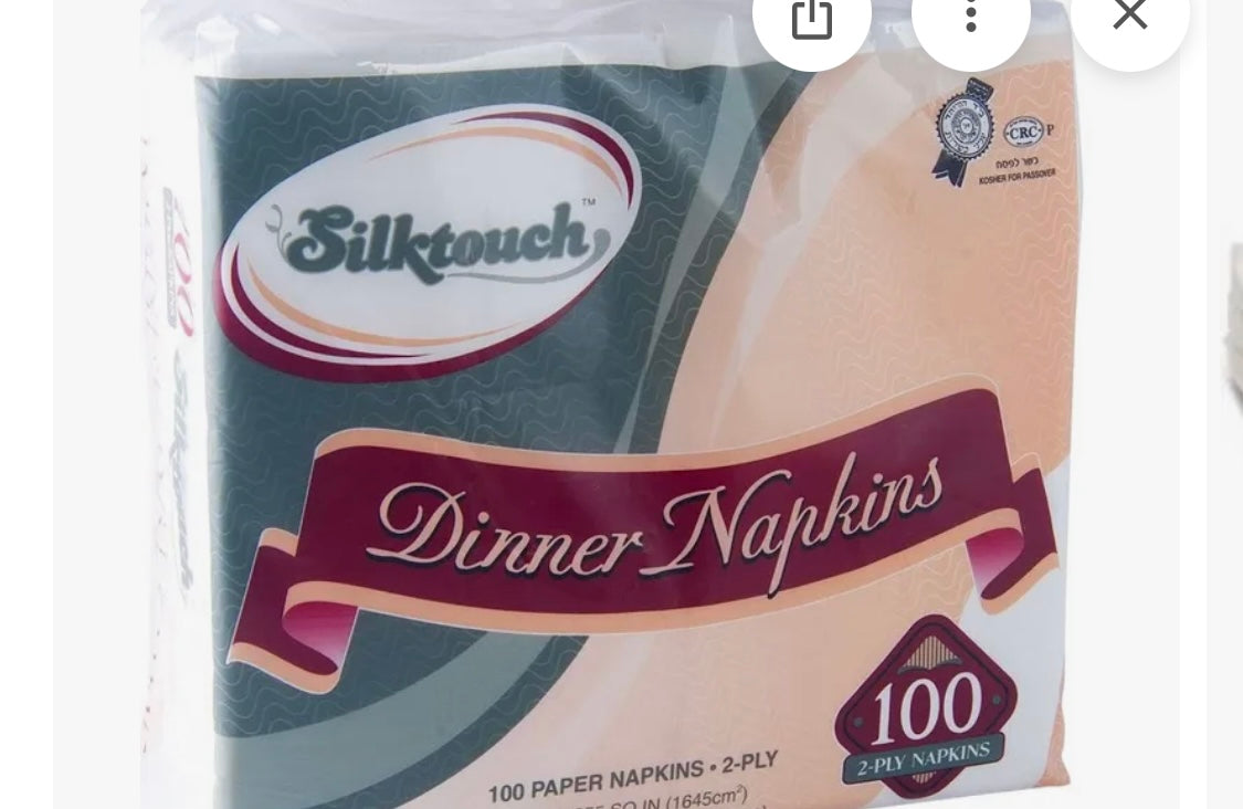 Dinner Napkins 100pc 2ply ￼