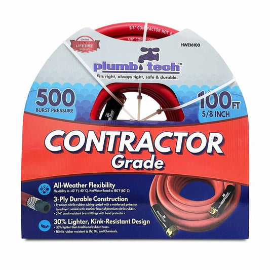 Contractor grade water hose 100 feet