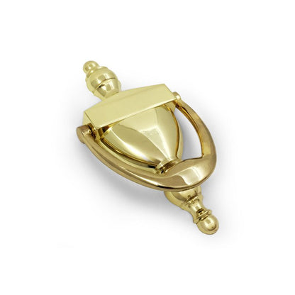 6-5/16 in. Door Knocker In Brass Finish