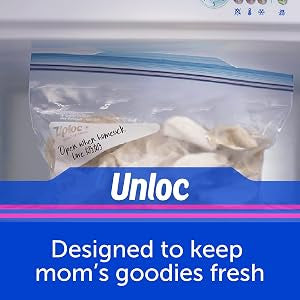 Ziploc Gallon Freezer Bags with New Grip 'n Seal Technology