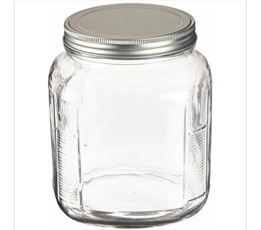 Anchor hocking 64oz glass jar