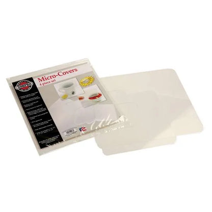 Microwave food covers 4 piece set ￼