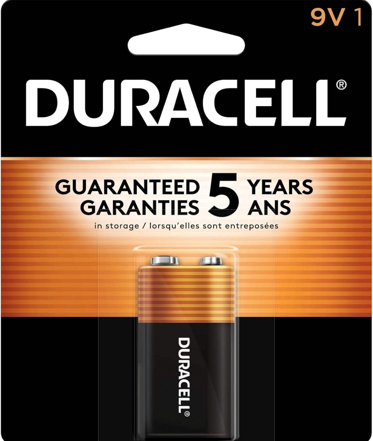 DURACELL Battery 9V USA
